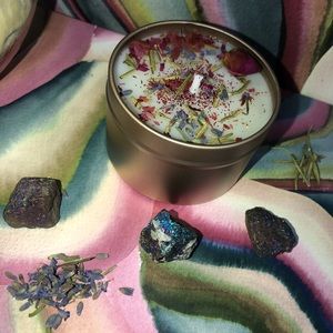 Mini tin Candle